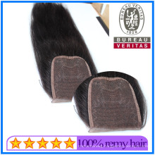 Top High Quality 10A Brazilian Hair Toupee Hair Weft Human Hair Closure